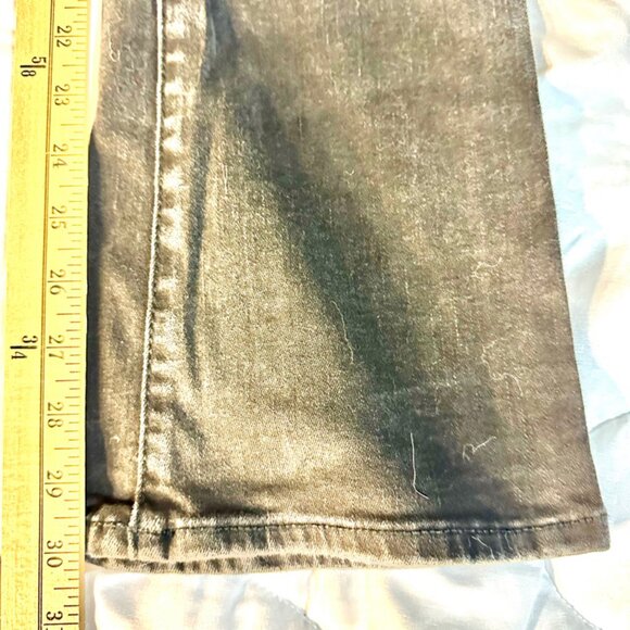 American Eagle Jeans Size 10 Regular Inseam 30 inches Black Boot cut - Picture 7 of 11